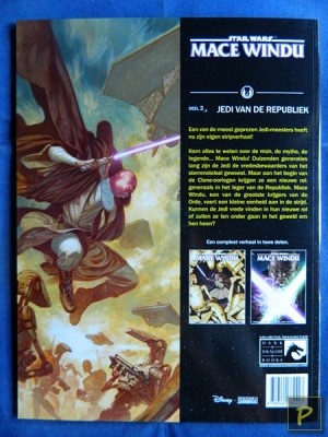 Star Wars: Mace Windu: Jedi van de Republiek Deel 2 (Achterkaft)