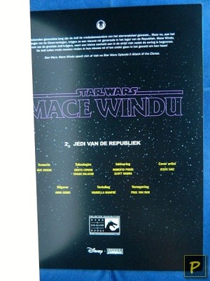 Star Wars: Mace Windu: Jedi van de Republiek Deel 2 (Titelblad)