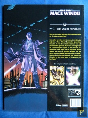 Star Wars: Mace Windu: Jedi van de Republiek Deel 1 (Achterkaft)