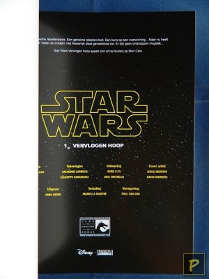 Star Wars: Vervlogen hoop Deel 1 (titelblad)