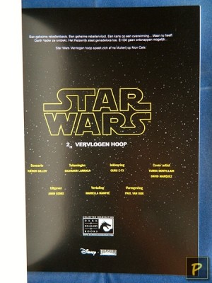 Star Wars: Vervlogen hoop Deel 2 (titelblad)