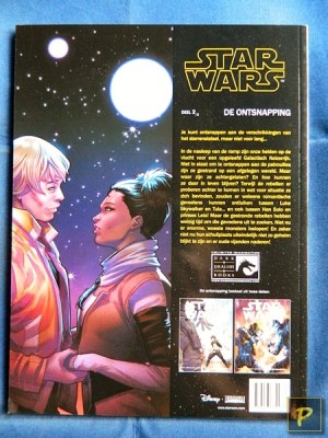Star Wars:  De ontsnapping Deel 2 (achterkaft)