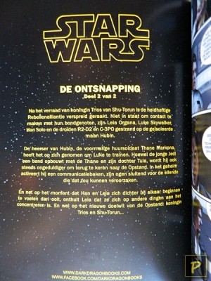 Star Wars:  De ontsnapping Deel 2 (p2)