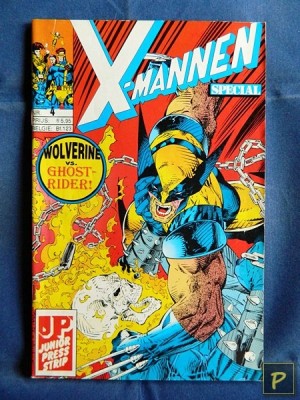 De X-Mannen Special 04 - Wolverine vs. Ghost-Rider!: Bloedwraak!