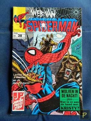 Web van Spiderman (Nr. 038) - Wolven in de nacht