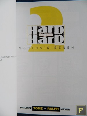 Hard tegen hard 2 - Martha's benen (titelblad)