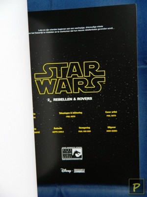 Star Wars:  Rebellen en rovers Deel 2(titelblad)