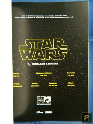 Star Wars:  Rebellen en rovers Deel 3(titelblad)