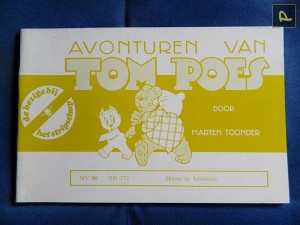 Tom Poes, De avonturen van, MV 36 -  Horror de ademloze