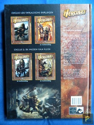 Hercules: De Thracische oorlogen, deel 1 (achterkaft)