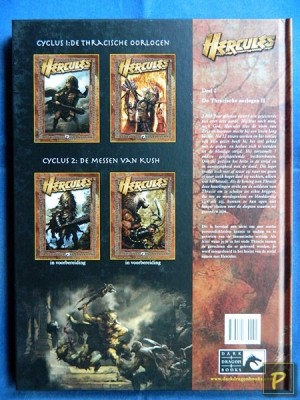 Hercules: De Thracische oorlogen, deel 2 (achterkaft)
