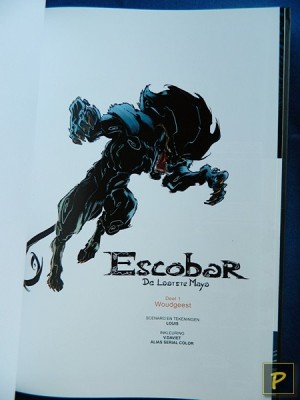 Escobar - De laatste Maya 1 - Woudgeest (titelblad) 
