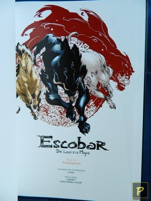 Escobar - De laatste Maya 2 - Stadsgeest (titelblad) 