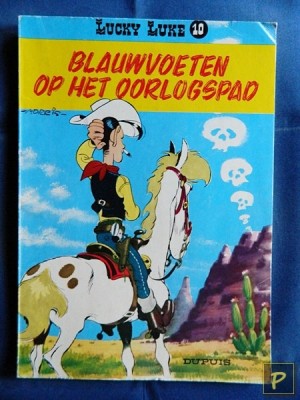 Lucky Luke 10 - Blauwvoeten op het oorlogspad