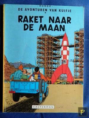 Kuifje 15 - Raket naar de maan 