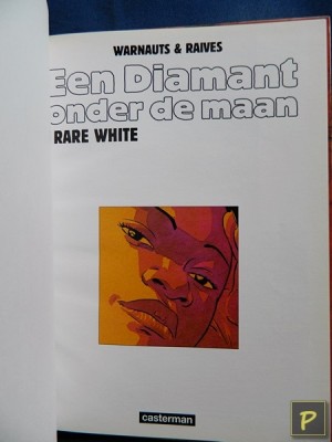 Een diamant onder de maan 1 - Rare White (Titelblad) 