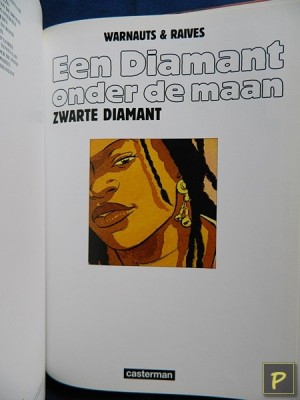 Een diamant onder de maan 2 - Zwarte diamant (Titelblad)