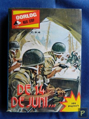 Maxi strip 075 - Oorlog maxi strip: De 14de juni...