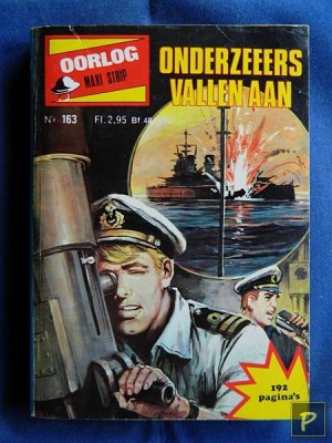 Maxi strip 163 - Oorlog maxi strip: Onderzeeers vallen aan