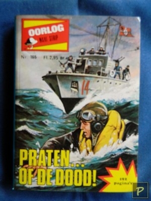 Maxi strip 165 - Oorlog maxi strip: Praten...of de dood