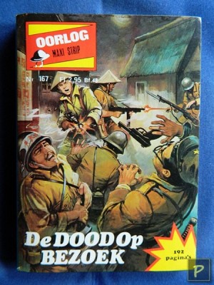 Maxi strip 167 - Oorlog maxi strip: De dood op bezoek