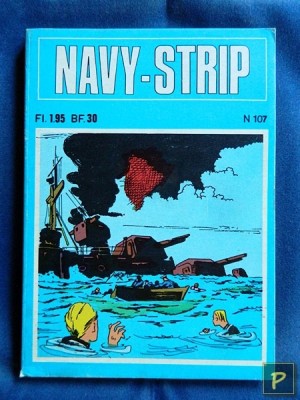 Navy-Strip 107 -  De acrobaat + Een lichtpuntje + Op staande voet ontslagen