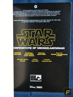 Star Wars:  Confrontatie op smokkelaarsmaan Deel 1 (titelblad)