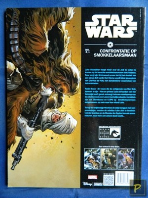 Star Wars: Confrontatie op smokkelaarsmaan Deel 3 (achterkaft)