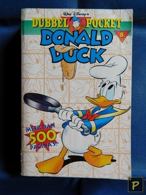 Donald Duck dubbelpocket 008 (1e druk)