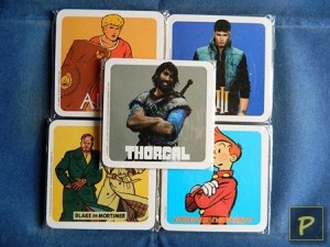 Complete set van 5 onderzetters