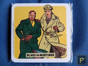 Onderzetter Blake en Mortimer
