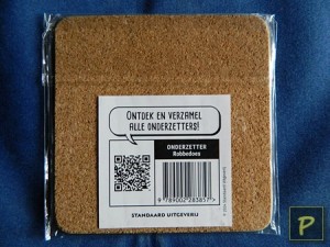 Onderzetter Robbedoes (Achterkant)