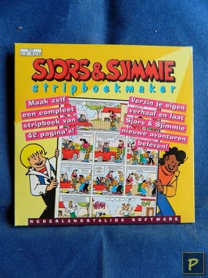 Sjors en Sjimmie stripboekmaker (CD-ROM)